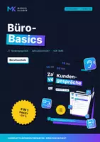 Vorschau - Unterrichtsreihen - Büro-Basics BS: Kunden, Zahlung, DIN 5008 - Deckblatt