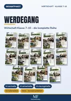 Vorschau - Präsentationen/Tafelbilder - Wirtschaft Klasse 7–10 – Gesamtpaket Werdegang: 14 Lernhefte, 14 Foliensätze, Tests und Klassenarbeiten - Deckblatt