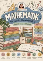 Vorschau - Arbeitsblätter - 🔢Mathematik – Wachsendes Materialpaket | Vorschule bis 5. Schulstufe - Deckblatt