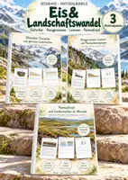 Vorschau - Unterrichtsreihen - Eis & Landschaftswandel – 3 große Lernwerkstätten Geografie & Erdkunde | Gletscher, Eiszeiten, Lawinen, Hangprozesse & Permafrost | Arbeitsblätter mit Lösungen - Deckblatt