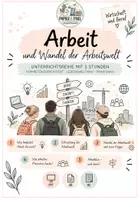 Vorschau - Arbeitsblätter - Arbeit & Wandel der Arbeitswelt | WiB 9 | 5 Unterrichtsstunden mit PPT, AB & LösungenW - Deckblatt