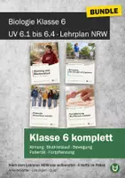 Vorschau - Unterrichtsreihen - Biologie Klasse 6 komplett: Bundle Lehrplan NRW - Deckblatt