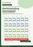 Vorschau - Arbeitsblätter - Die große Text-Sammlung | Abschlussprüfung Deutsch 2027 RS BW | Prosa, Lyrik & Erörterung (126 Materialien) | Federführend - Deckblatt