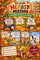 Vorschau - Stundenentwürfe - 🍂 Großes Herbst-Bundle – 7 Lernhefte für den Sachunterricht - Deckblatt