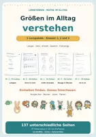 Vorschau - Arbeitsblätter - Größen im Alltag verstehen - Deckblatt