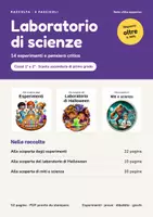 anteprima - Esercizi - Laboratorio di scienze – Raccolta: 14 esperimenti e pensiero critico (1ª-2ª media) - Pagina di copertina