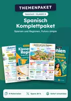 Vorschau - Arbeitsblätter - Spanien und Regionen, Komplettpaket Spanisch, Klasse 8 - Deckblatt