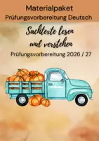 Vorschau - Arbeitsblätter - Materialpaket Sachtexte RSA 2027 mit Klassenarbeit - Deckblatt