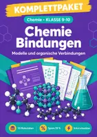 Vorschau - Arbeitsblätter - Chemie Klasse 9-10: Bindungen und organische Verbindungen - Deckblatt