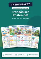 Vorschau - Poster - Artikel, Poster-Set Französisch, Klasse 6-8 - Deckblatt