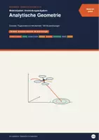 Vorschau - Arbeitsblätter - Analytische Geometrie: Drohnen, Flugkorridore & Windschiefe (5 Aufgaben mit Lösungen) - Deckblatt