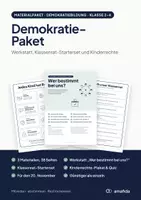 Vorschau - Arbeitsblätter - Demokratie-Paket Klasse 2–4 – Werkstatt, Klassenrat-Starterset und Kinderrechte - Deckblatt