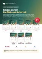 Vorschau - Arbeitsblätter - Frieden sichern – Gesellschaftslehre Kl. 9/10 (Paket) - Deckblatt