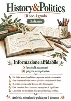anteprima - Esercizi - Informazione affidabile – 5 fascicoli di Italiano, III sec. I grado - Pagina di copertina