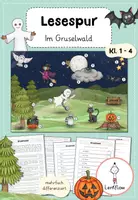 Vorschau - Arbeitsblätter - Lesespur Halloween Klasse 1 - 4 - Deckblatt