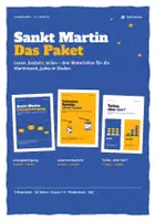 Vorschau - Mal- und Bastelvorlagen - St. Martin Paket: Lesen, Basteln, Teilen - Deckblatt