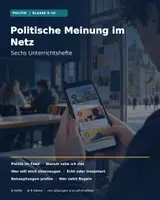 Vorschau - Unterrichtsreihen - Politische Meinung im Netz | Politik und Medienbildung · Klasse 9/10 | 6er-Bundle mit Lösungen und Lehrkraftteilen - Deckblatt