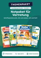 Vorschau - Arbeitsblätter - Schriftspracherwerb, Vertretungs-Notpaket, Klasse 1 - Deckblatt