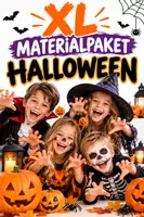 Vorschau - Stundenentwürfe - Halloween XL Materialpaket Grundschule - Deckblatt