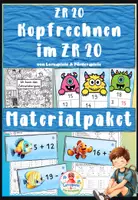 Vorschau - Arbeitsblätter - Kopfrechnen im ZR 20 - Paket - Deckblatt