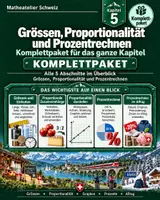 Vorschau - Unterrichtsreihen - Grössen, Proportionalität und Prozentrechnen – Materialpaket - Deckblatt