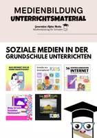 Vorschau - Arbeitsblätter - Materialpaket - Soziale Netzwerke und Smartphones - Deckblatt