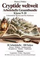 Vorschau - Arbeitsblätter - Cryptide weltweit Arbeitshefte Gesamtbundle Klasse 9-10 - Deckblatt