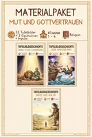 Vorschau - Präsentationen/Tafelbilder - Mut und Gottvertrauen - Deckblatt