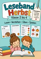 Vorschau - Stundenentwürfe - Materialpaket: Leseband im Herbst – Klasse 2 bis 4 - Deckblatt