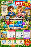 Vorschau - Test - Materialpaket: Energie im Alltag – Lernheft & Wissenstest mit Lösungen | Physik entdecken - Deckblatt