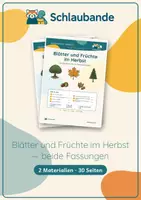 Vorschau - Unterrichtsreihen - Blätter und Früchte im Herbst · Klasse 2 · Bündel: Standard + luftige Fassung - Deckblatt