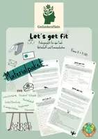 Vorschau - Arbeitsblätter - Materialpaket - Let´s get fit - Probeprojekt WiK 8+9(10) - Deckblatt