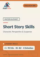 Vorschau - Stundenentwürfe - Short Story Skills | Englisch Sek I | Character, Perspective & Suspense | 4 × 90 Min - Deckblatt