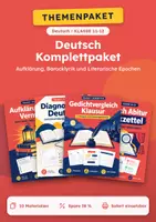 Vorschau - Arbeitsblätter - Aufklärung, Komplettpaket Deutsch, Klasse 11-12 - Deckblatt