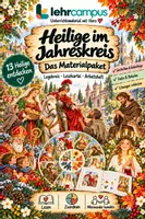 Vorschau - Unterrichtsreihen - Materialpaket - Heilige im Jahreskreis - Deckblatt