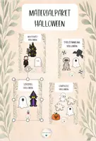Vorschau - Arbeitsblätter - Materialpaket-Halloween - Deckblatt