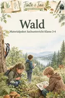 Vorschau - Stundenentwürfe - Wald Klasse 3-4 Materialpaket - Deckblatt
