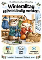 Vorschau - Arbeitsblätter - Winteralltag selbstständig meistern – 10 Arbeitshefte – Vorschule - Deckblatt