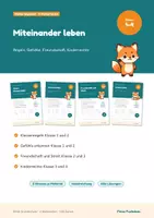Vorschau - Arbeitsblätter - Ethik Grundschule im Paket – Klassenregeln, Gefühle, Freundschaft, Kinderrechte: differenziert mit Lösungen - Deckblatt
