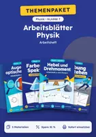 Vorschau - Arbeitsblätter - Arbeitsblätter Physik, Paket mit 5 Materialien, Klasse 7 - Deckblatt