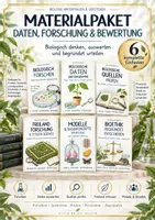 Vorschau - Unterrichtsreihen - Biologie Methodenkompetenz – Bundle Forschen, Daten & Bewertung | 6 komplette Einheiten zu Forschung, Diagrammen, Quellen, Freiland & Bioethik - Deckblatt