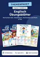 Vorschau - Arbeitsblätter - Wortschatz DaZ, Übungs-Set Englisch (Teil 2), Klasse 3-4 - Deckblatt