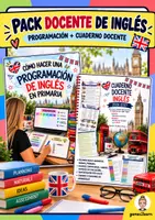 Vista previa - Para docentes: organización, planificación y formación - PACK DOCENTE DE INGLÉS (Normativa+programación+cuaderno docente) - Portada