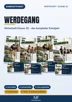 Vorschau - Präsentationen/Tafelbilder - Wirtschaft Klasse 10 – Komplettpaket Werdegang: 4 Lernhefte, 4 Foliensätze, Tests und Klassenarbeiten - Deckblatt