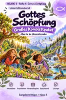 Vorschau - Unterrichtsreihen - RELIGIO 5 | Gottes Schöpfung – Komplettpaket für den Religionsunterricht - Deckblatt