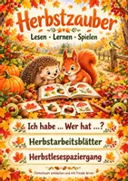 Vorschau - Arbeitsblätter - Materialpaket Herbst Nomen-Lesen - Deckblatt