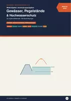 Vorschau - Arbeitsblätter - Gewässer, Pegelstände & Hochwasserschutz: 4 Aufgaben zur Hydro-Mathematik - Deckblatt