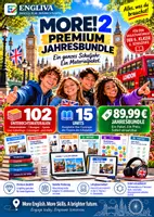 Vorschau - Stundenentwürfe - MORE! 2 – Premium-Jahresbundle | 102 Materialien für 15 Units | Englisch 6. Schulstufe - Deckblatt