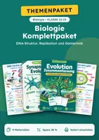 Vorschau - Arbeitsblätter - DNA-Struktur, Komplettpaket Biologie, Klasse 12-13 - Deckblatt