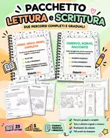 anteprima - Esercizi - Schede lettura comprensione e produzione scritta - Pagina di copertina
